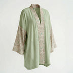 Damen Kimono grün