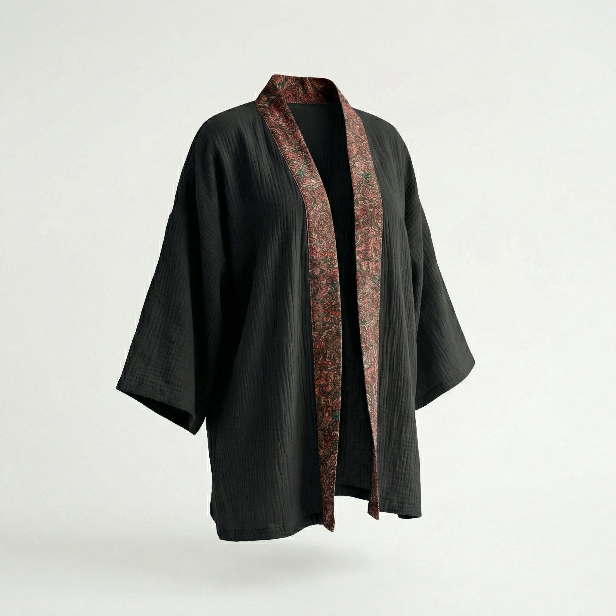 Damen Musselin Bluse schwarz